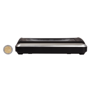 Glancetron 70-CT, Wechselgeldschale, 17,8cm (7), silber/schwarz