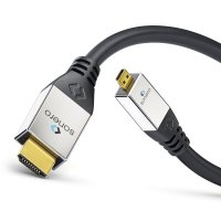 4K High Speed Micro HDMI Kabel mit Ethernet Kanal, 2,00m