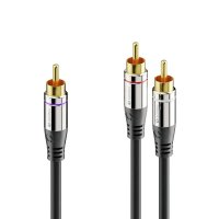 Premium Cinch Audio Y-Kabel – 3,00m