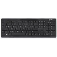 InLine® Design Desktop, Tast.-Maus Set, USB 2,4GHz, max. 1600dpi, schwarz