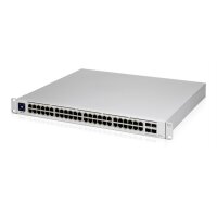 Ubiquiti Switch Unifi 48Xrj45 Gbit/4Xsfp+ Managed Poe+ 600W Gen2 19" Rack-Mountable, 1,3" Touchscreen