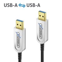 USB 3.2* USB-A AOC Glasfaser Kabel – 50,00m
