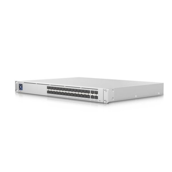 Ubiquiti Switch Unifi 28Xsfp+ 10Gbit/4Xsfp28 25Gbit Managed 19" Rack-Mountable, 1,3" Touchscreen