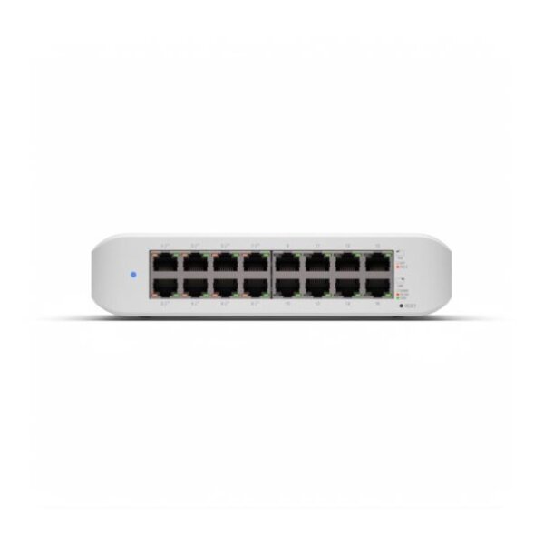 Ubiquiti Switch Unifi 16Xrj45 Gbit Managed 8Xpoe 45W Wall-Mountable, Fanless, Internal Psu