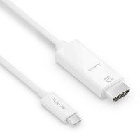 Premium Aktives 4K USB-C / HDMI Kabel – 1,50m,...