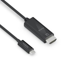 Premium Aktives 4K USB-C / HDMI Kabel – 3,00m, schwarz