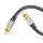Premium 75Ω Digital Audio Koax Kabel mit Cinch Steckern – 10,00m