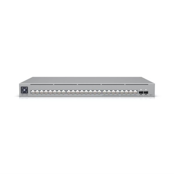 Ubiquiti Switch Unifi 16Xrj45 Gbit/8Xrj45 2.5G/2Xsfp+ Managed Poe+ 400W Max 19" Rack-Mountable, 1,3" Touchscreen