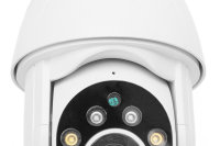 Smarte Full HD PTZ-Außenkamera mit Auto-Tracking, Dual-LED, WLAN + Sprachsteuerung