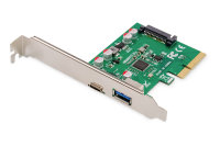 PCIe Karte, USB Type-C™ + USB A
