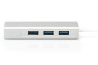 USB Type-C™ 3-Port Hub + Gigabit Ethernet