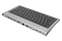 USB-C™ Docking Station 10-in-1 mit Tastatur
