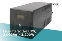 Line-Interactive USV, 2000 VA/1200 W