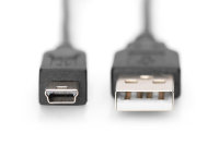 USB 2.0-Anschlusskabel, Typ A auf Mini B
