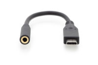 USB Type-C Audio Adapter / Konverter, Type-C/St auf 3.5mm...