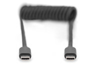 USB 2.0 - USB - C auf USB - C Spiralkabel