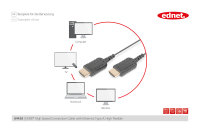HDMI High Speed Verbindungskabel mit Ethernet, Typ A, hoch flexibel