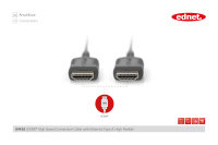 HDMI High Speed Verbindungskabel mit Ethernet, Typ A, hoch flexibel
