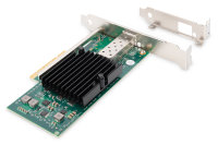 Single Port 10 Gigabit Ethernet Netzwerkkarte, SFP, PCI Express, Intel Chipsatz