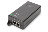 Gigabit Ethernet PoE+ Injektor, 802.3at, 30 W