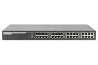 16-Port Gigabit Ethernet PoE+ Injektor, 802.3at, 250 W