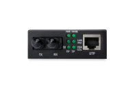 Fast Ethernet Medienkonverter, RJ45 / ST