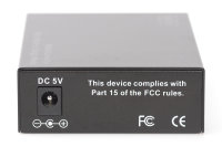 Fast Ethernet Multimode/Singlemode Media Converter SC/SC