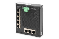8 Port Gigabit Ethernet Netzwerk  Switch, Flat,...