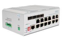 8 Port Gigabit Ethernet Netzwerk Switch, Industrial, L2...