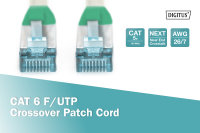 CAT 5e F/UTP Crossover Patchkabel