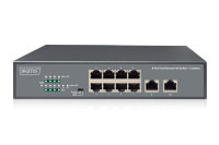 8-Port Fast Ethernet PoE Netzwerkswitch, Desktop,...