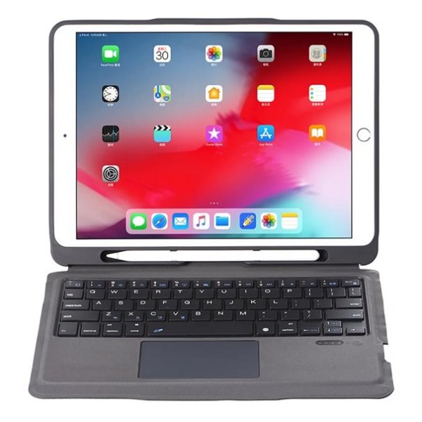 4smarts Keyboard Case Solid for Apple iPad 10.2 (2020) black QWERTZ DE
