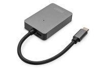 USB-C Card Reader, 2 Port, High Speed