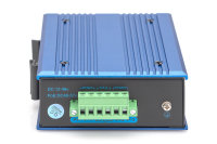4 Port Gigabit Netzwerk PoE Switch, Industrial, Unmanaged, 1 RJ45 Uplink