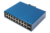 16 Port Gigabit Ethernet Netzwerk Switch, Industrial,...