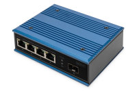 4 Port Fast Ethernet Netzwerk PoE Switch, Industrial,...