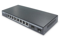 8-Port Gigabit PoE Netzwerkswitch, Desktop, L2 managed, 2...