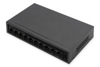 8- Port Fast Ethernet PoE Netzwerkswitch, Desktop, unmanaged, 60 W, af/at