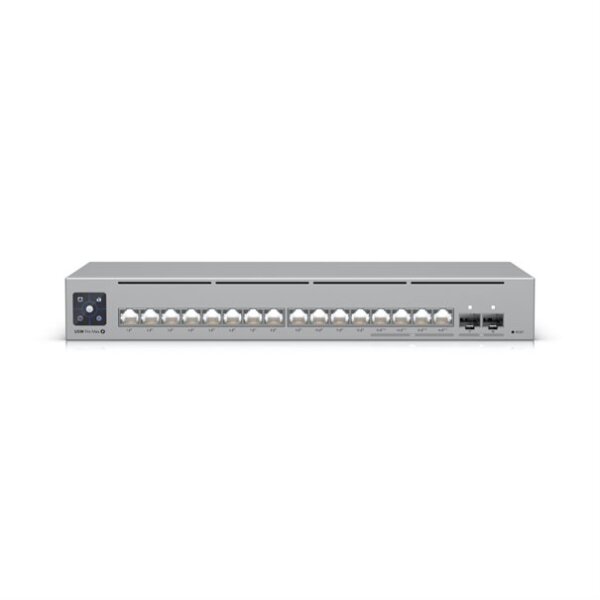 Ubiquiti Switch Unifi 12Xrj45 Gbit/4Xrj45 2.5G/2Xsfp+ Managed Poe+ 180W Max Optional 19" Rack-Mountable, 1,3" Touchscreen