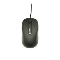 TERRA Mouse 1500 Corded Usb Black 3 Tasten, Symmetrisch, Mit Kabel, 1,80 M