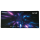 TERRA Mousepad Xxl Pure Gaming Black/Purple Schwarze Umkettelung, 900 X 400 X 3 Mm