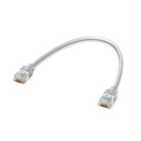 Ubiquiti Patch-Kabel 0.3M Cat6 Uacc-Cable-Patch-El-0.3M-W 0.3M Unifi Etherlighting Patch Cable (Max 2.5 Gbe)
