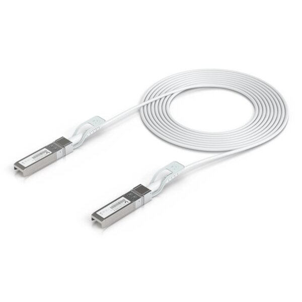 Ubiquiti Direct Attach Copper Cable Sfp28 1/10/25Gbps 3M Uacc-Uplink-Sfp28-3M Uacc-Uplink-Sfp28-3M: Sfp28, 1/10/25 Gbps