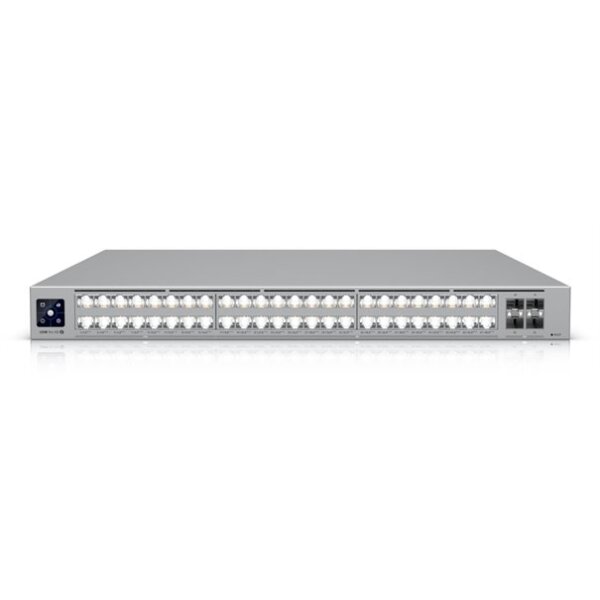 Ubiquiti Switch Unifi 16X2.5G Rj45/32X10G Rj45/4Xsfp28 Managed Poe++ 1080W 19" Rack-Mountable, 1,3" Touchscreen