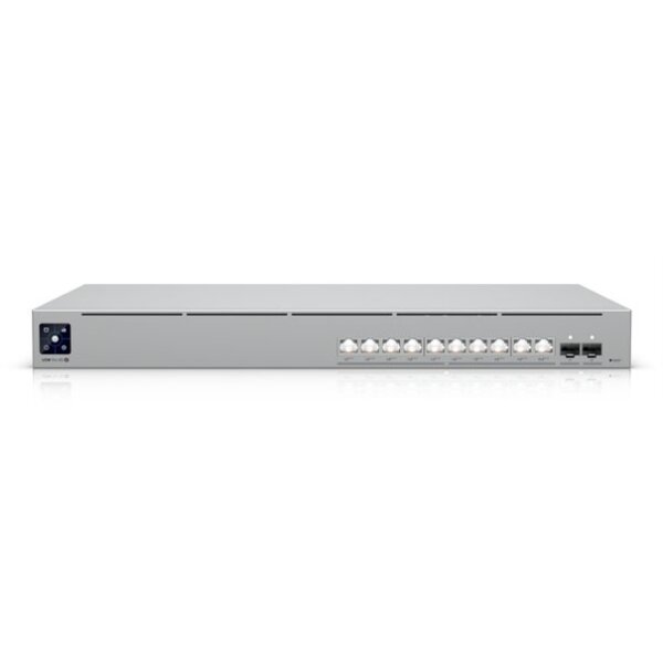 Ubiquiti Switch Unifi 10X10G Rj45/2Xsfp+ Managed Poe+++ 400W 19" Rack-Mountable, 1,3" Touchscreen