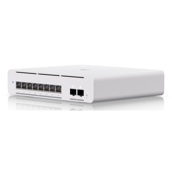 Ubiquiti Switch Unifi 8X10G Rj45/2Xsfp+ Managed Poe++ 155W 1,3" Touchscreen