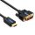 2K HDMI / DVI Adapterkabel – 5,00m