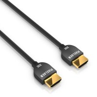 4K 18Gbps High Speed HDMI Kabel mit Ethernet - THX® zertifiziert - 0,50m, dunkelgrau