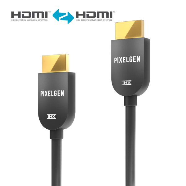 4K 18Gbps High Speed HDMI Kabel mit Ethernet - THX® zertifiziert - 5,00m, dunkelgrau