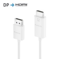 Premium Aktives 4K DisplayPort / HDMI Kabel –...